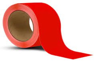 Floor Marking Tape - Red